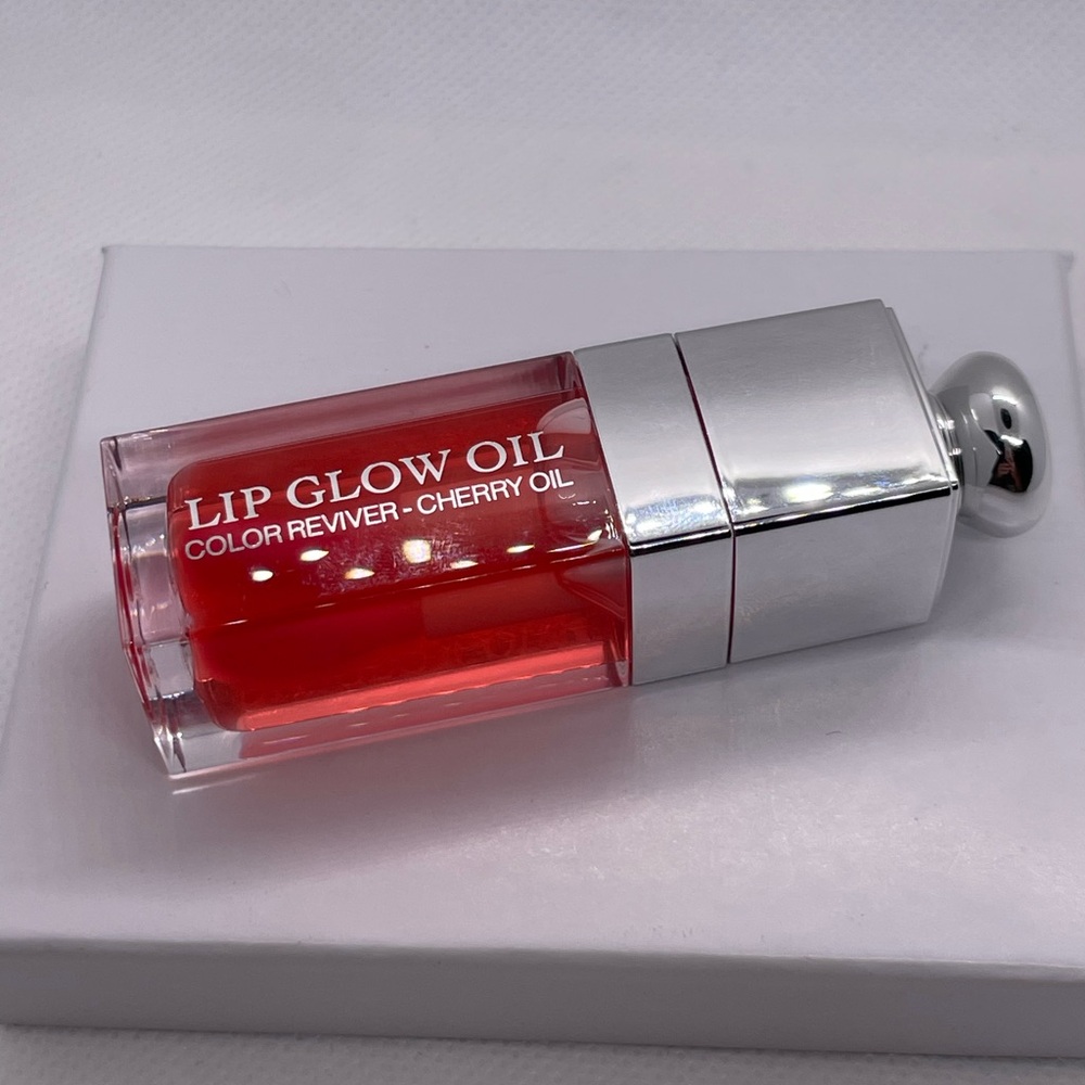 Dior Lip Glow Oil Color Reviver Cherry Oil - shade Poppy Coral